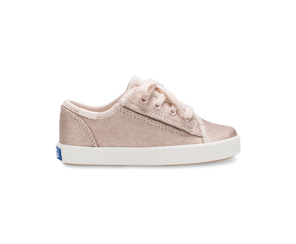 Kids Keds Sneakers - Kickstart Jr. - Rose Gold - 2179-WQOJY